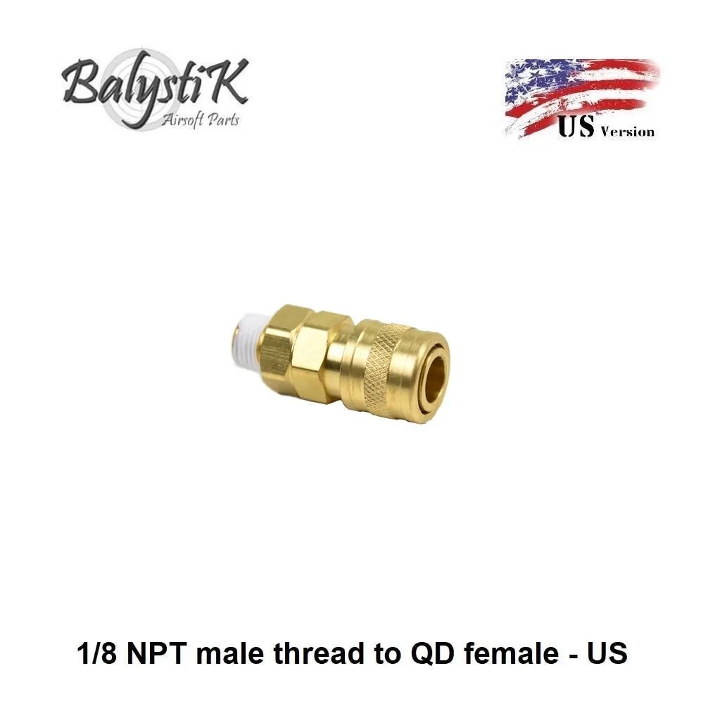 [2100000032488] 1/8 NPT male thread to QD female - US