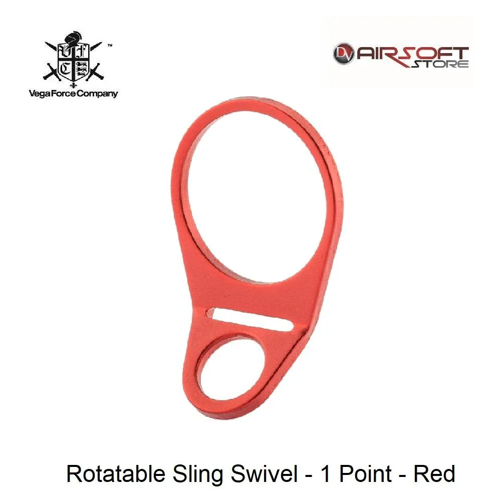 [2100000033058] Rotatable Sling Swivel - 1 Point - Red