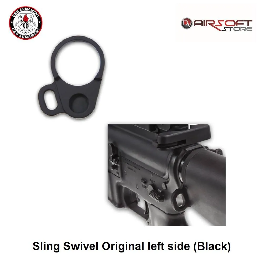 [2100000033249] Sling Swivel Original left side (Black)
