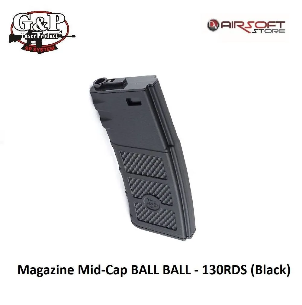 [2100000033652] Magazine Mid-Cap BALL BALL - 130RDS (Black)
