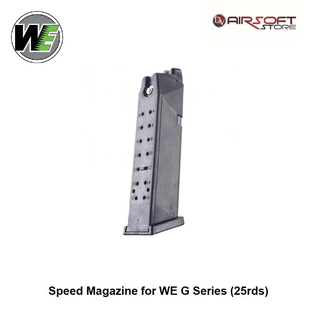 [2100000034017] Speed Magazine for WE G Series (25rds)
