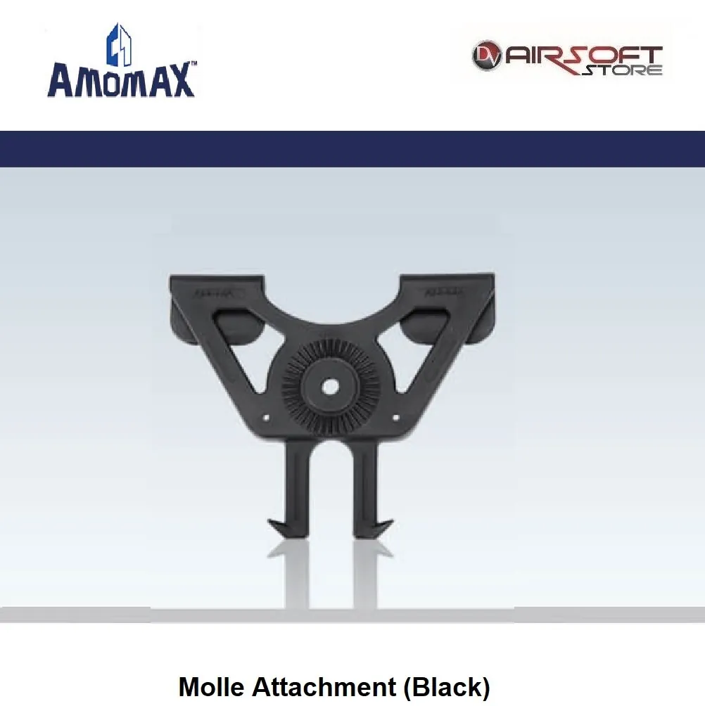[2100000034109] Molle Attachment (Black)