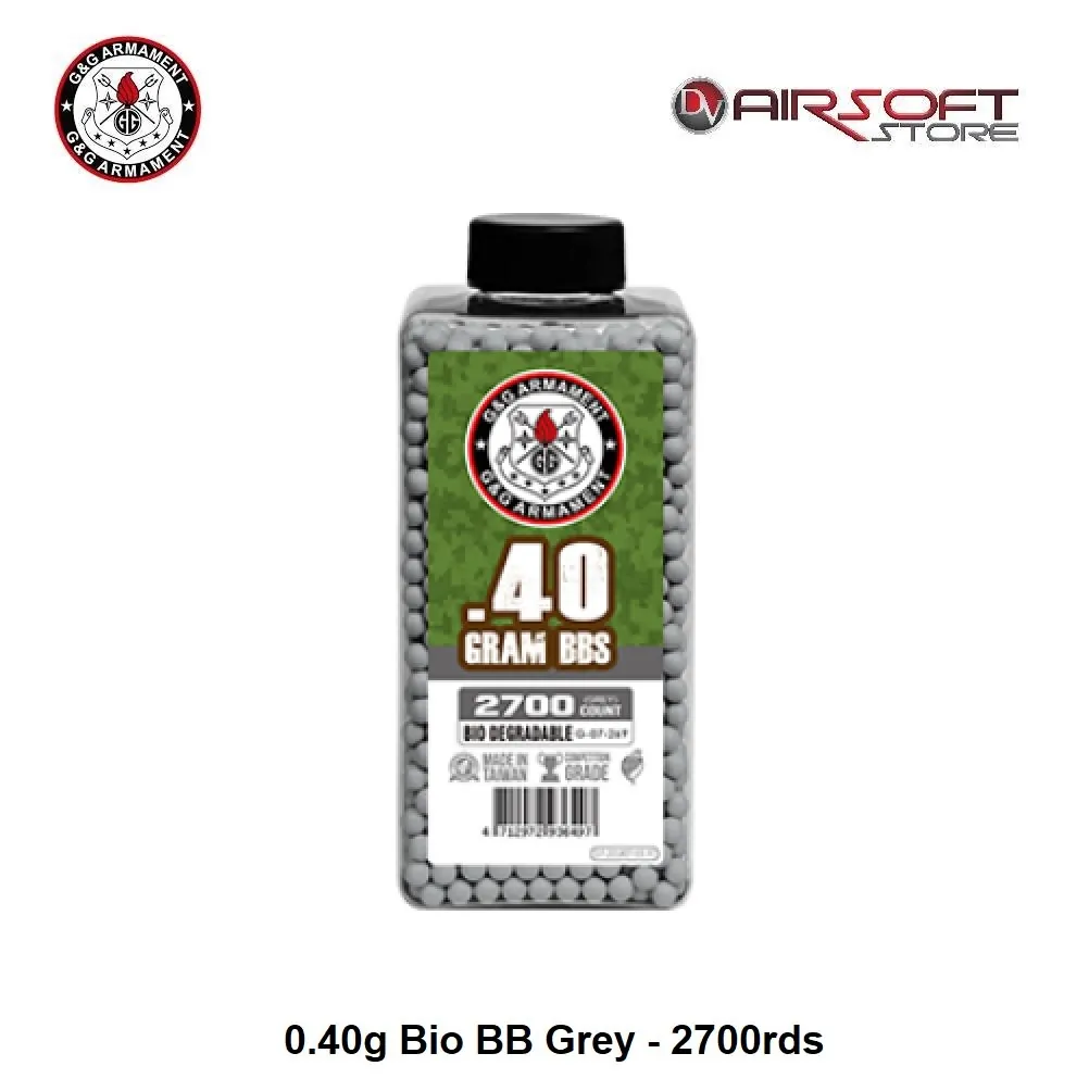 [2100000034161] 0.40g Bio BB Grey - 2700rds