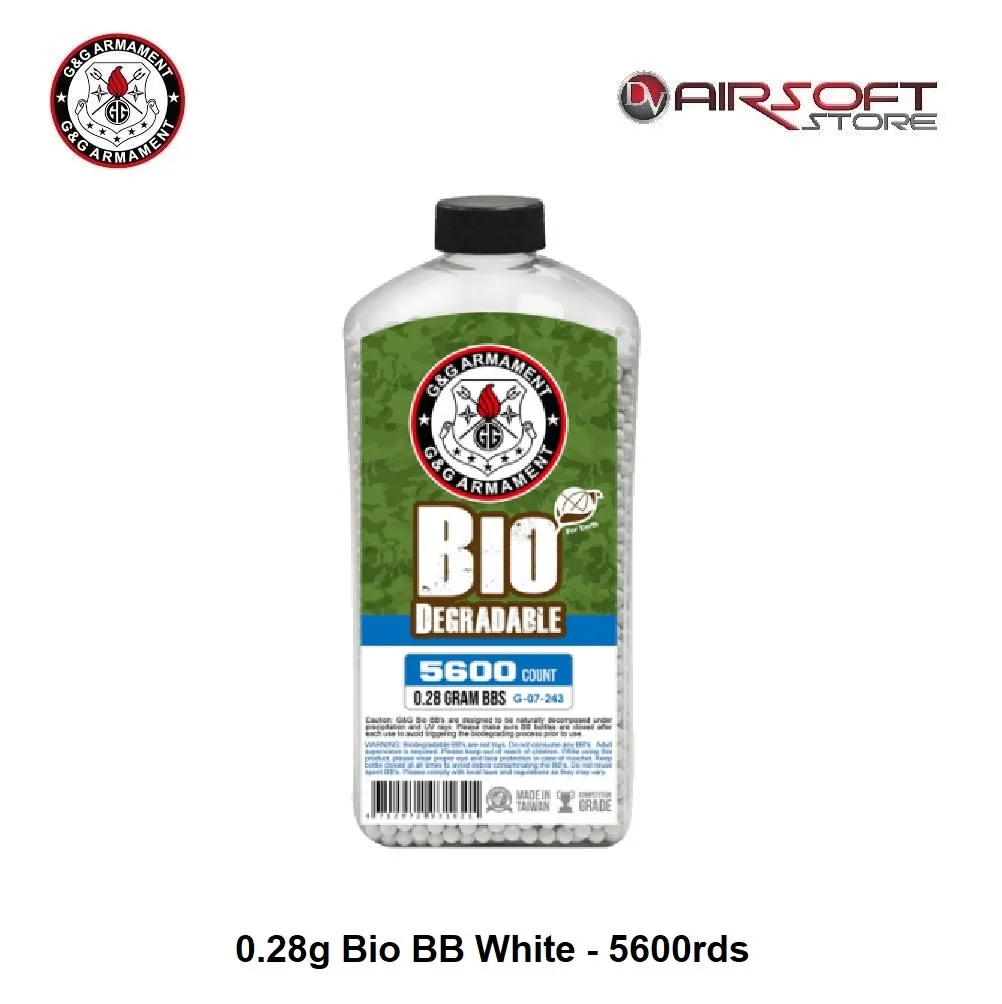 [2100000034178] 0.28g Bio BB White - 5600rds