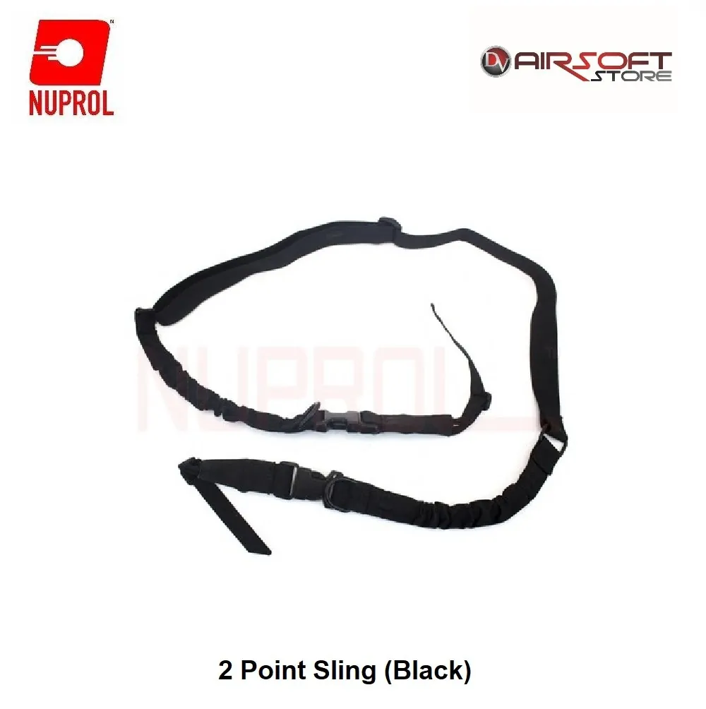 [2100000034482] 2 Point Sling (Black)