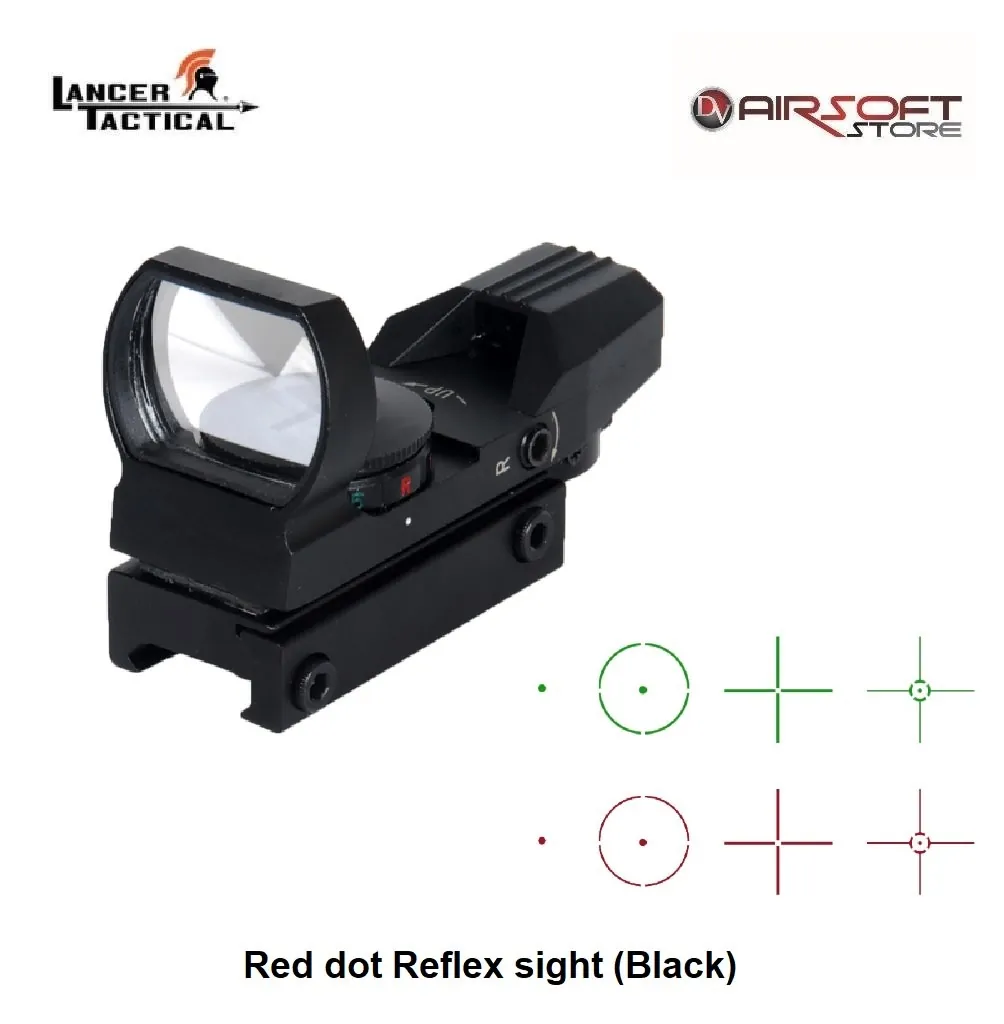[2100000034499] Red dot Reflex sight (Black)