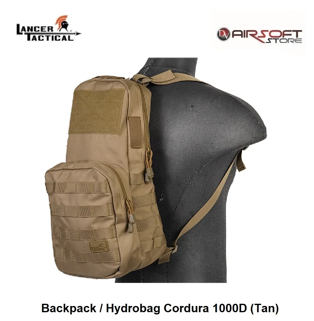 [2100000034635] Backpack / Hydrobag Cordura 1000D (Tan)