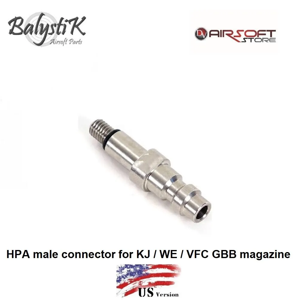 [2100000034710] HPA male connector for KJ / WE / VFC GBB magazine (US)