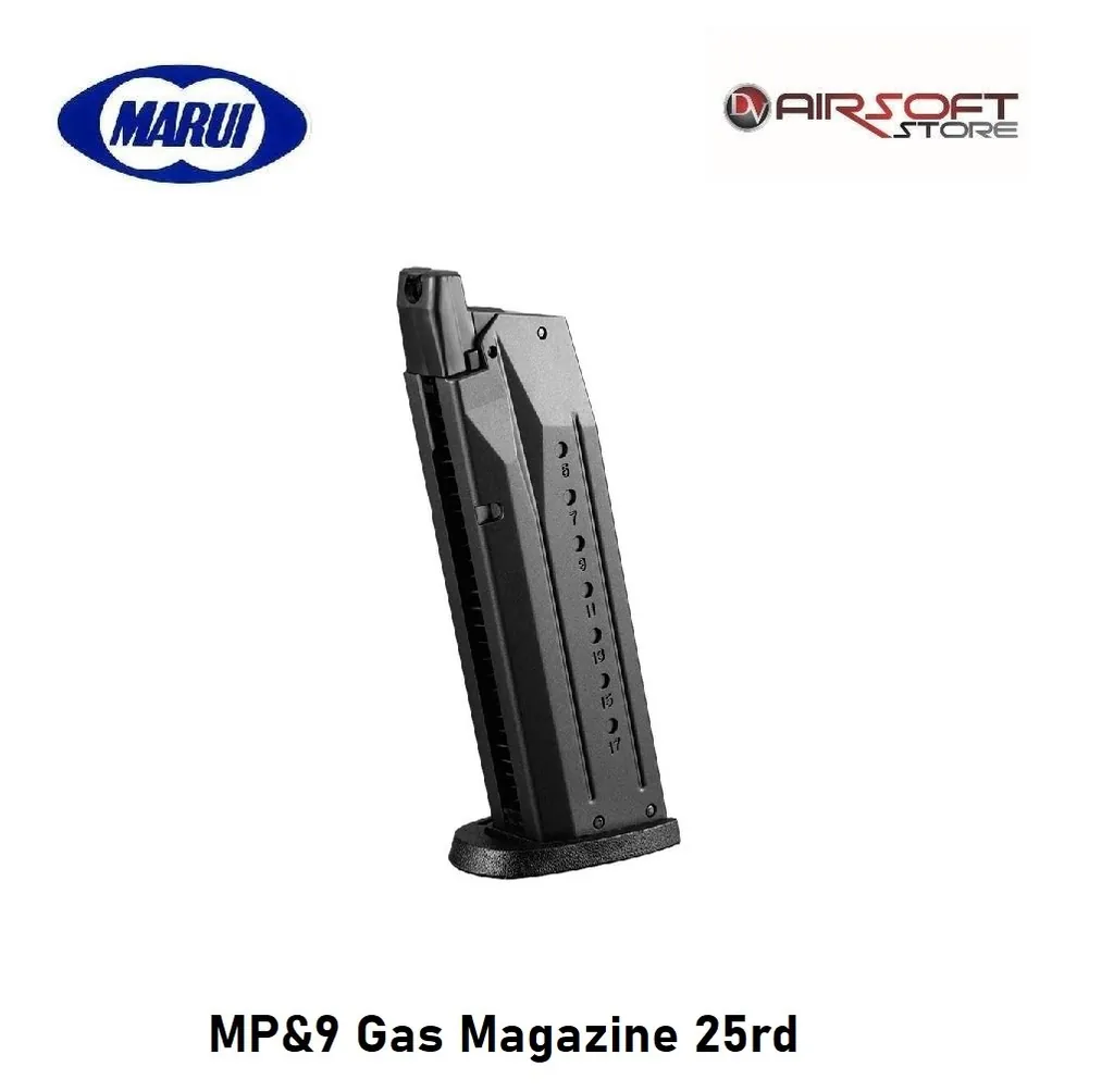 [2100000034987] MP&9 Gas Magazine 25rd