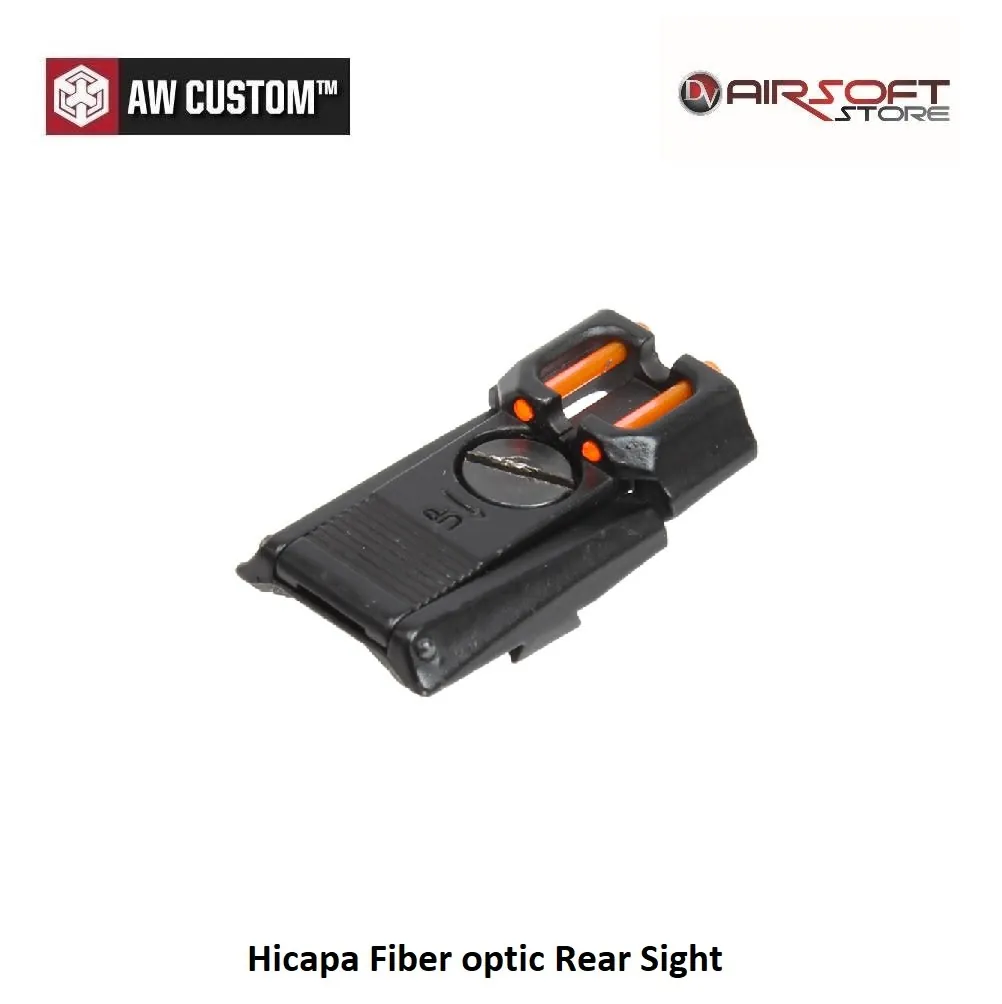 [2100000035007] Hicapa Fiber optic Rear Sight for AW