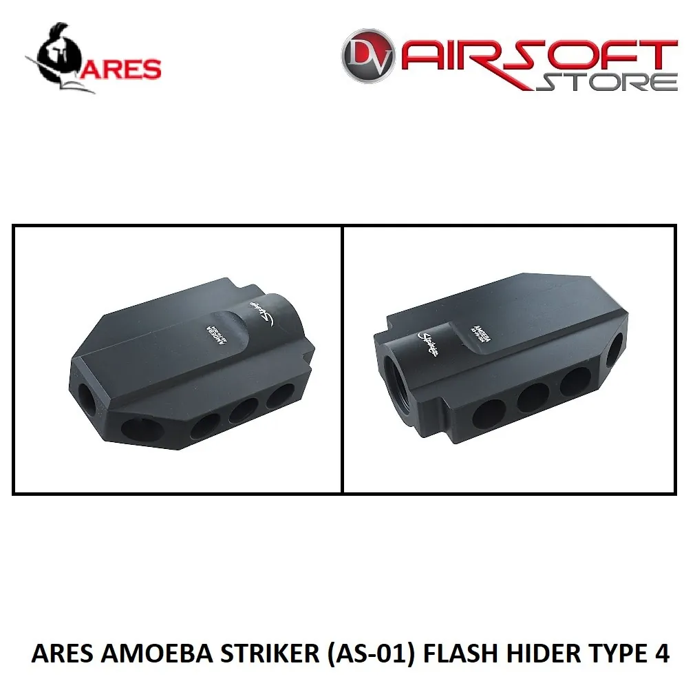 [2100000035113] ARES AMOEBA STRIKER (AS-01) FLASH HIDER TYPE 4
