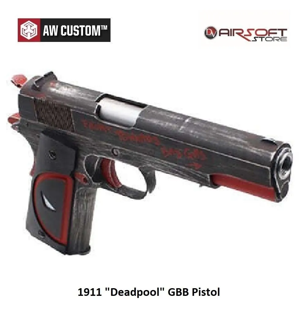 [2100000035168] 1911 "Deadpool" GBB Pistol