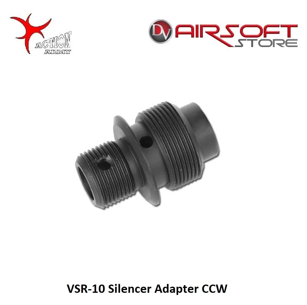 [2100000035533] VSR-10 silencer adapter CCW