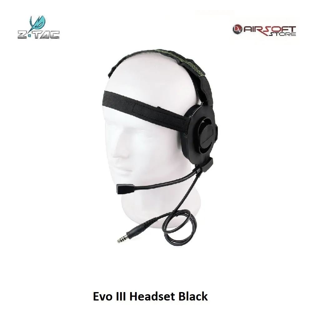 [2100000036066] Evo III Headset Black