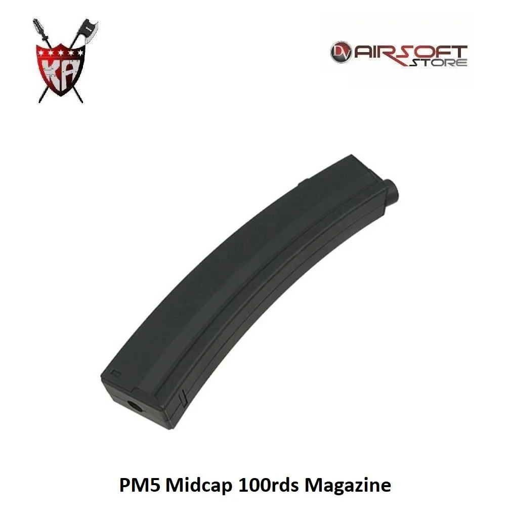 [2100000036271] PM5 Midcap 100rds Magazine