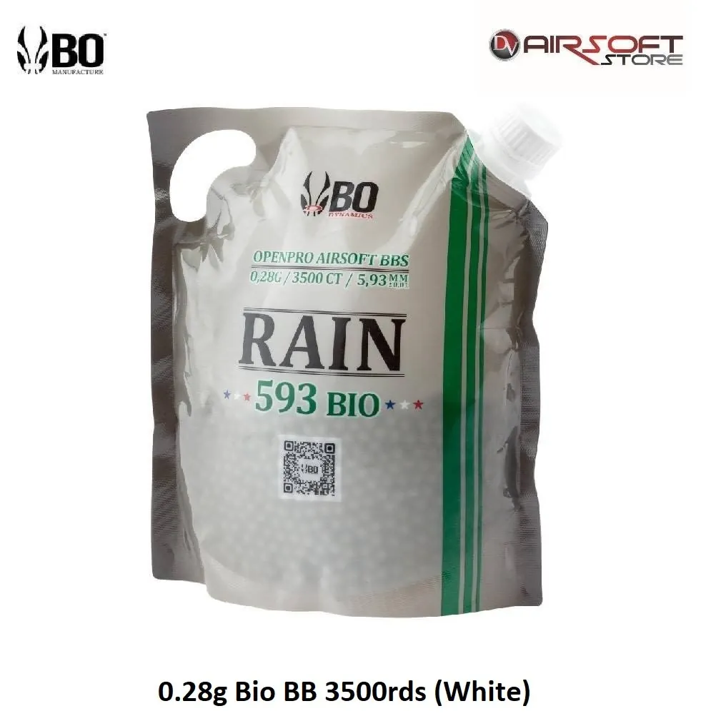 [2100000036325] 0.28g Bio BB 3500rds (White)