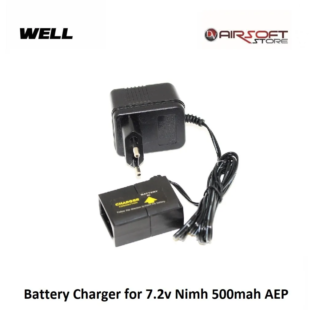 [2100000036714] Battery Charger for 7.2v Nimh 500mah AEP