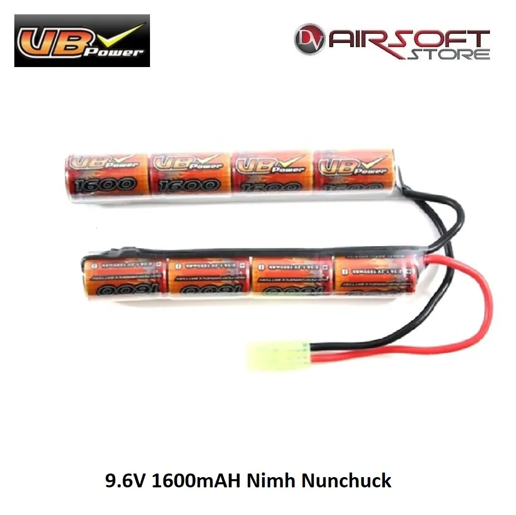 9.6V 1600mAH Nimh Nunchuck