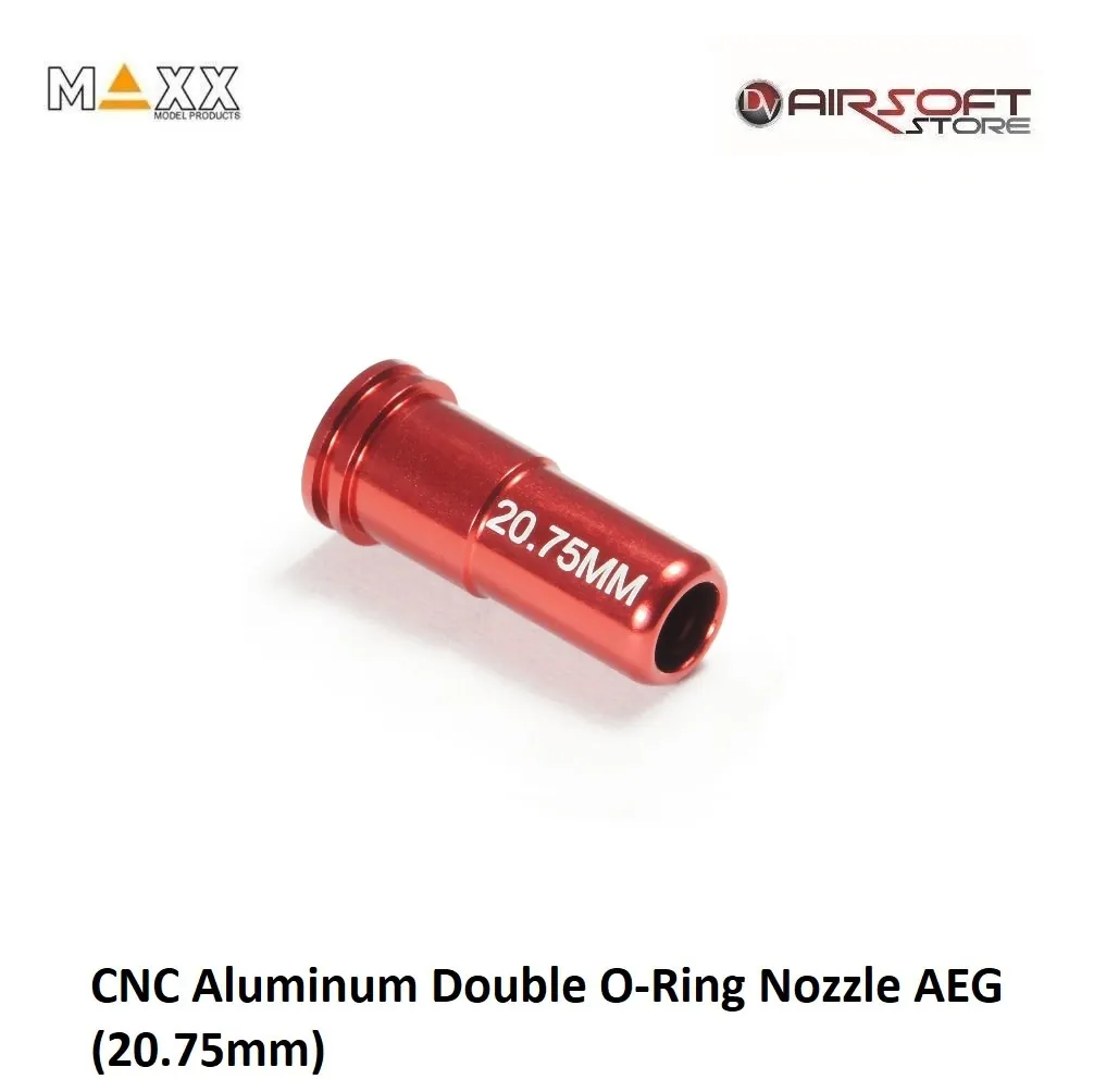 [2100000036806] CNC Aluminum Double O-Ring Nozzle AEG (20.75mm)