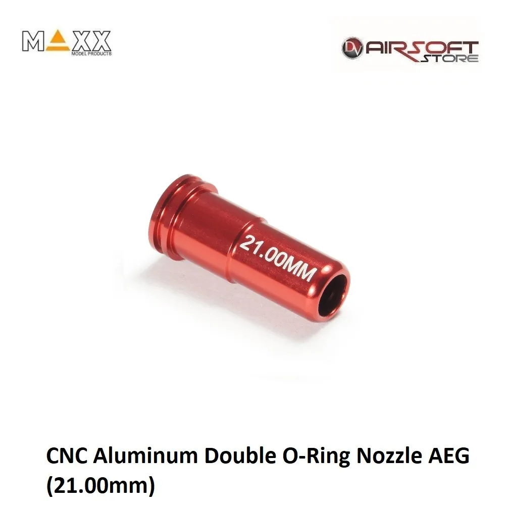 [2100000036813] CNC Aluminum Double O-Ring Nozzle AEG (21.00mm)