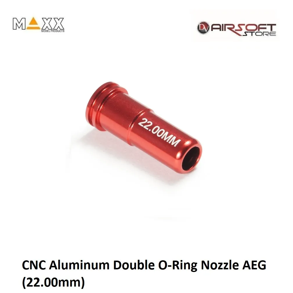 [2100000036851] CNC Aluminum Double O-Ring Nozzle AEG (22.00mm)