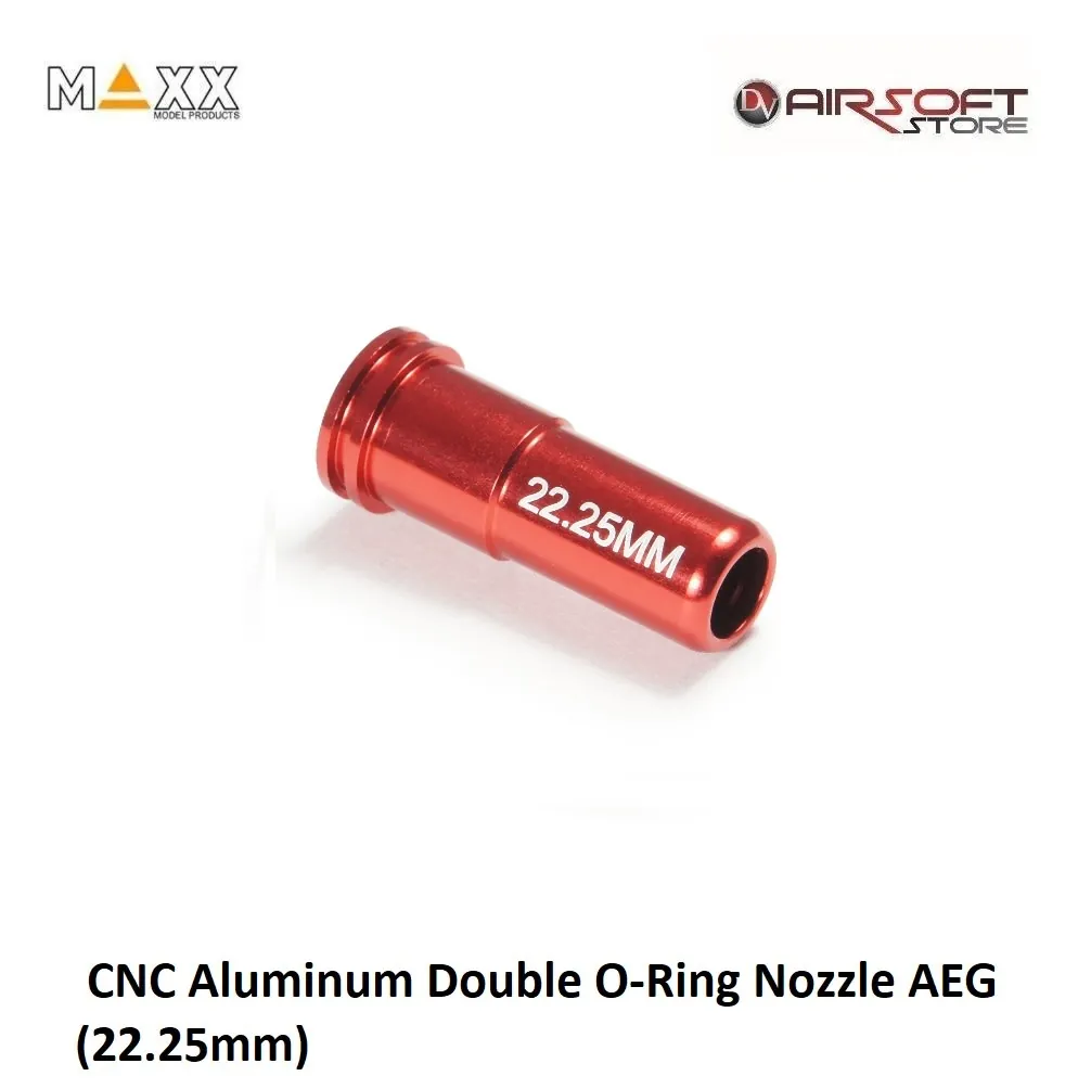 [2100000036868] CNC Aluminum Double O-Ring Nozzle AEG (22.25mm)