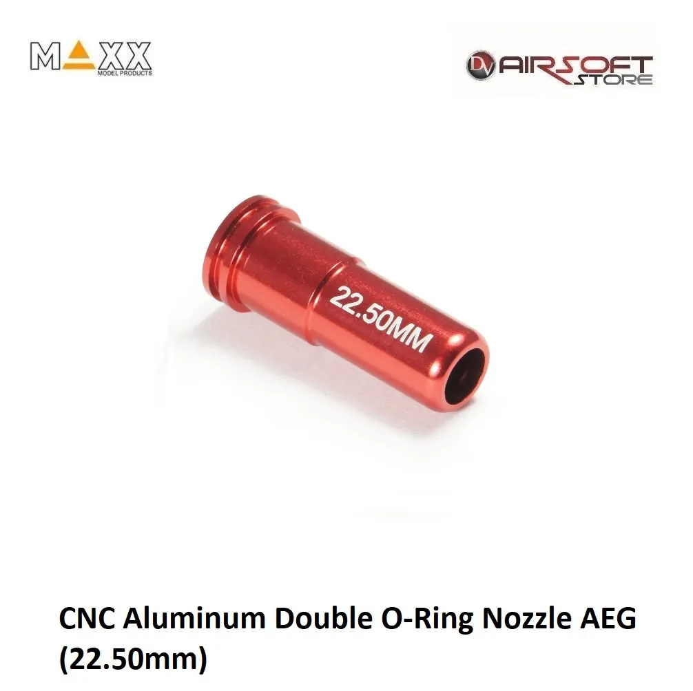 [2100000036875] CNC Aluminum Double O-Ring Nozzle AEG (22.50mm)