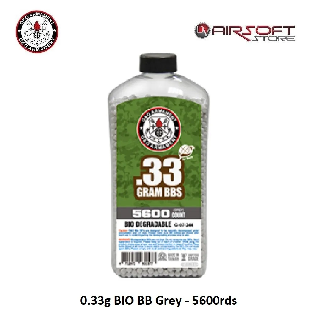 [2100000037087] 0.33g BIO BB Grey - 5600rds