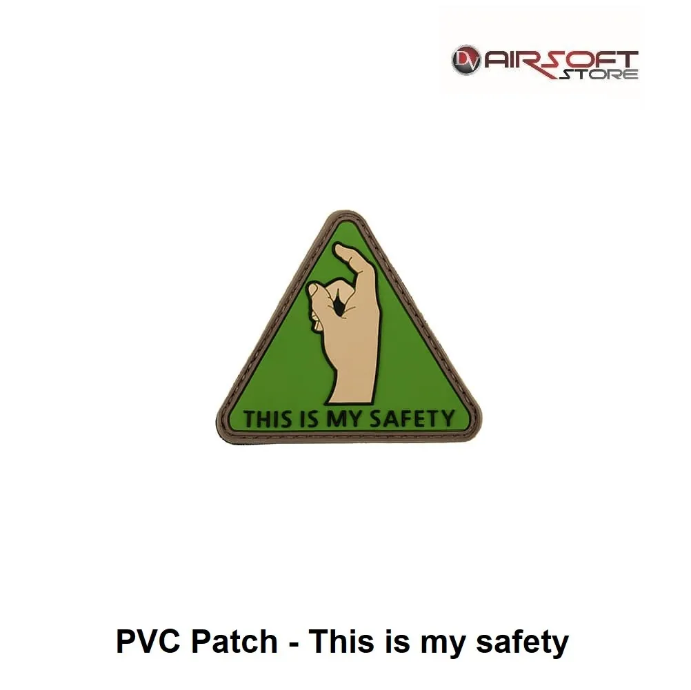 [2100000037780] PVC Patch - This is my safety