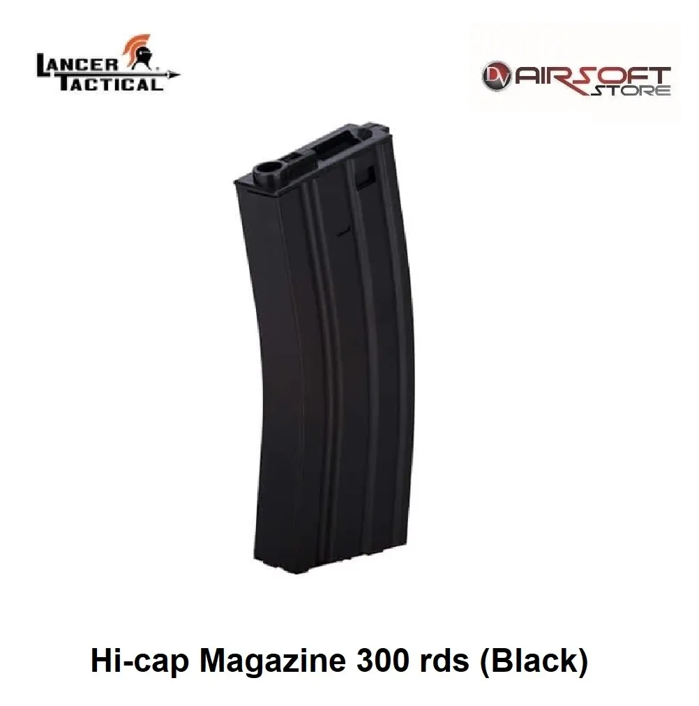 [2100000037872] Hi-cap Magazine 300 rds (Black)