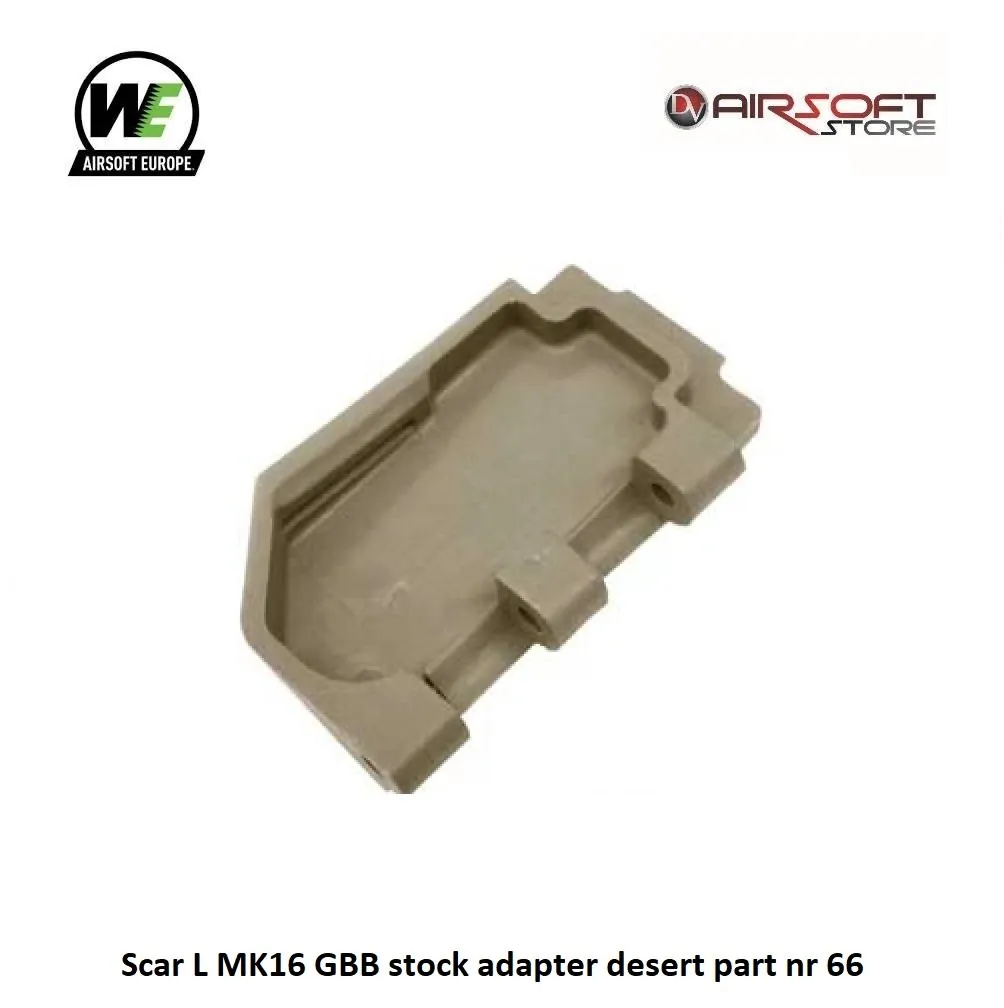 [2100000038688] Scar L MK16 GBB stock adapter desert part nr 66