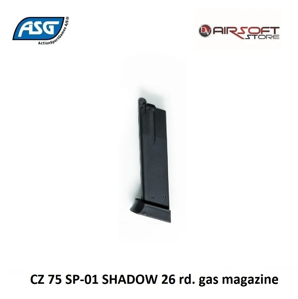 [2100000038756] CZ 75 SP-01 SHADOW 26 rd. gas magazine