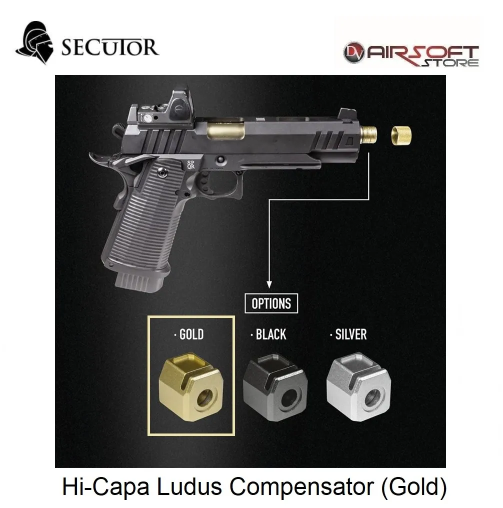 [2100000038954] Hi-Capa Ludus Compensator (Gold)