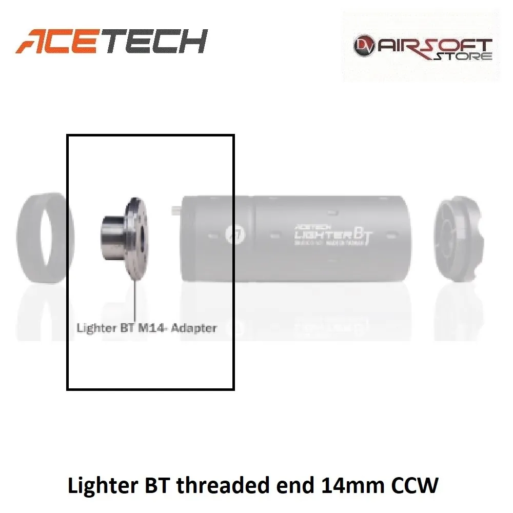 [2100000039388] Lighter BT threaded end 14mm CCW