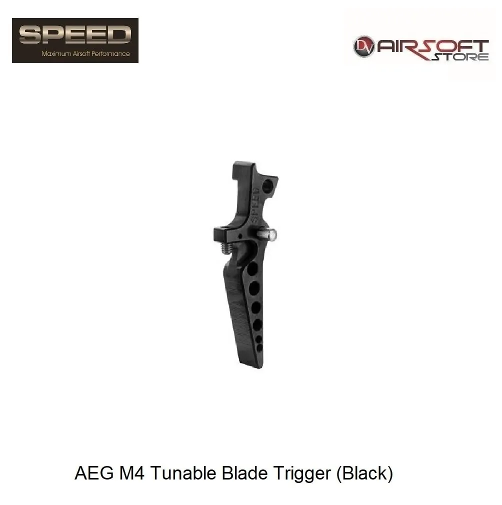 [2100000039470] AEG M4 Tunable Blade Trigger (Black)