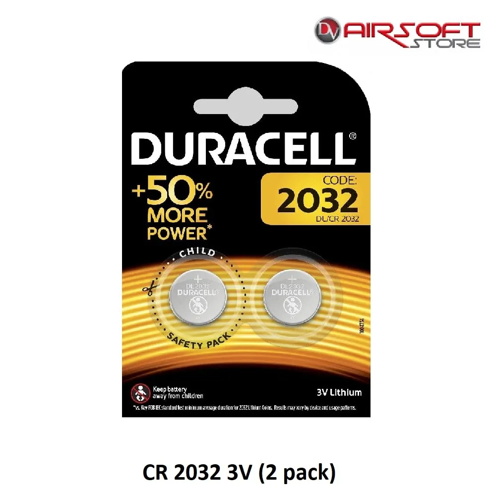 [2100000040865] CR 2032 3V (2 pack)