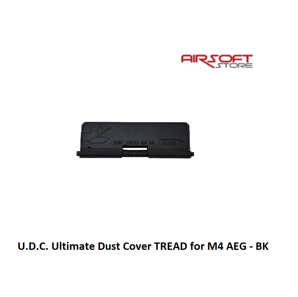 [2100000040988] U.D.C. Ultimate Dust Cover TREAD for M4 AEG - BK