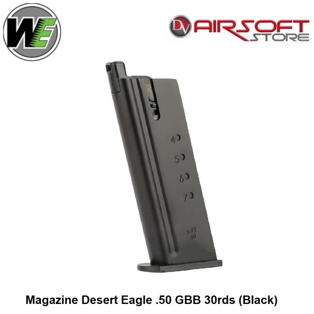 [2100000041046] Magazine Desert Eagle .50 GBB 30rds (Black)