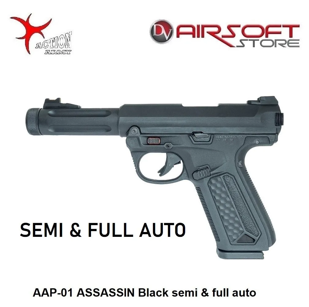 AAP-01 ASSASSIN Black semi & full auto