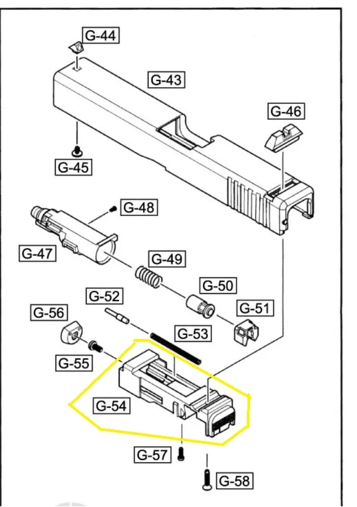 [2100000041879] WE17 Nozzle Housing