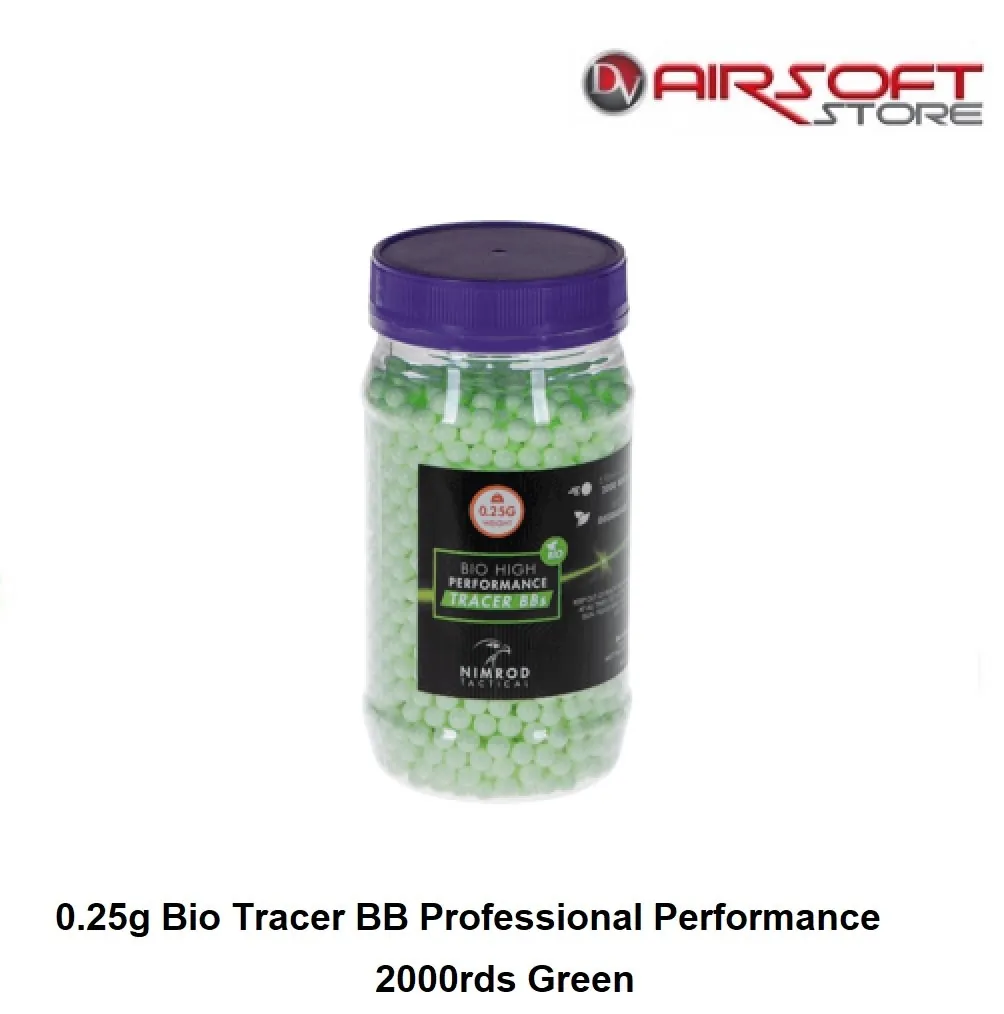 [2100000041930] 0.25g Bio Tracer BB Professional Performance 2000rds green