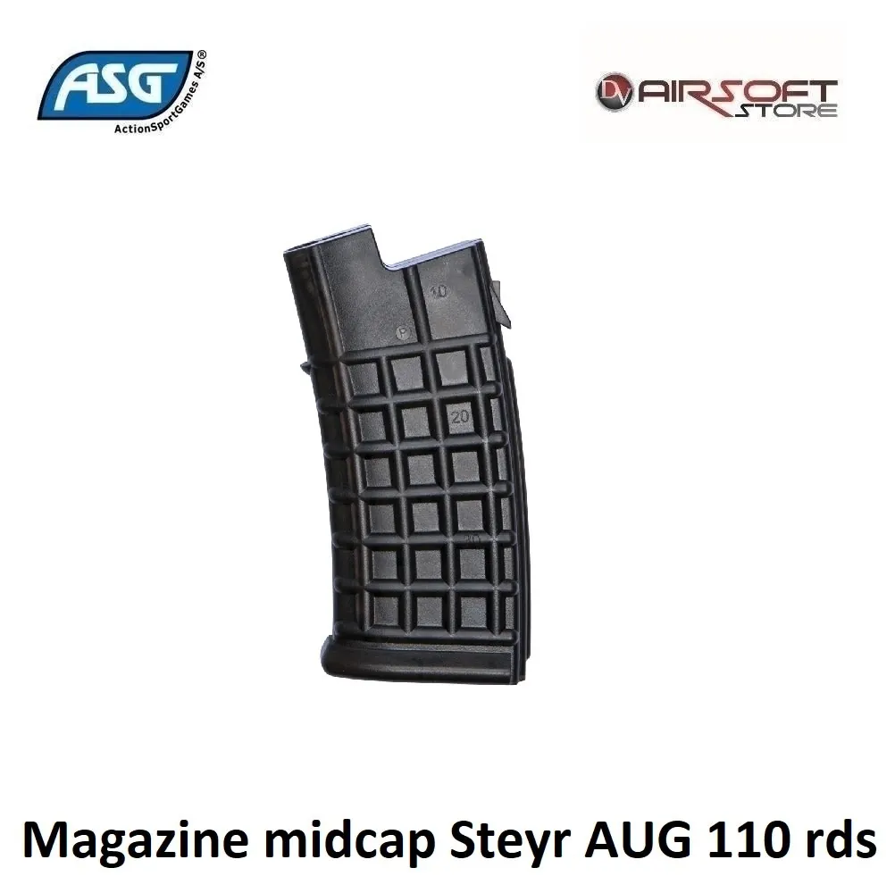 [2100000042166] Magazine midcap Steyr AUG 110 rds