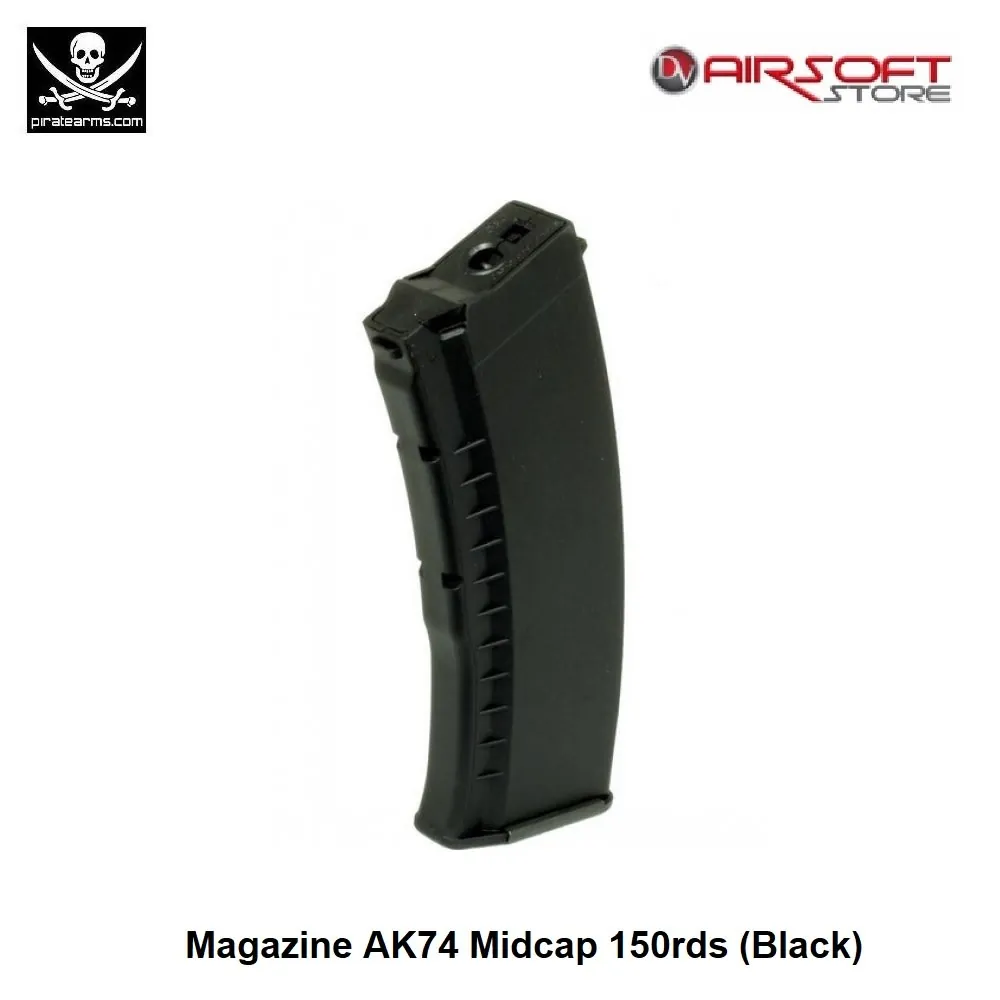 [2100000042258] Magazine AK74 Midcap 150rds (Black)