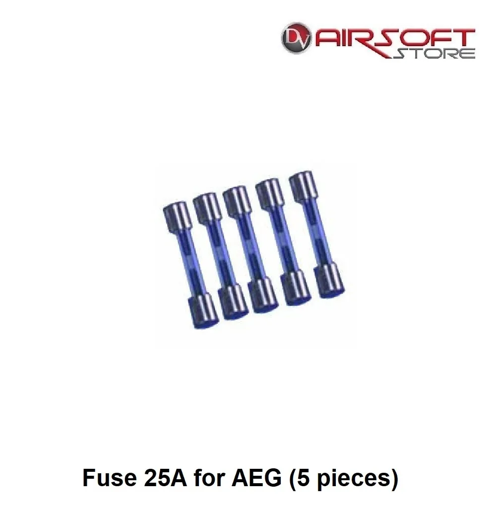 [2100000042982] Fuse 25A for AEG (5 pieces)