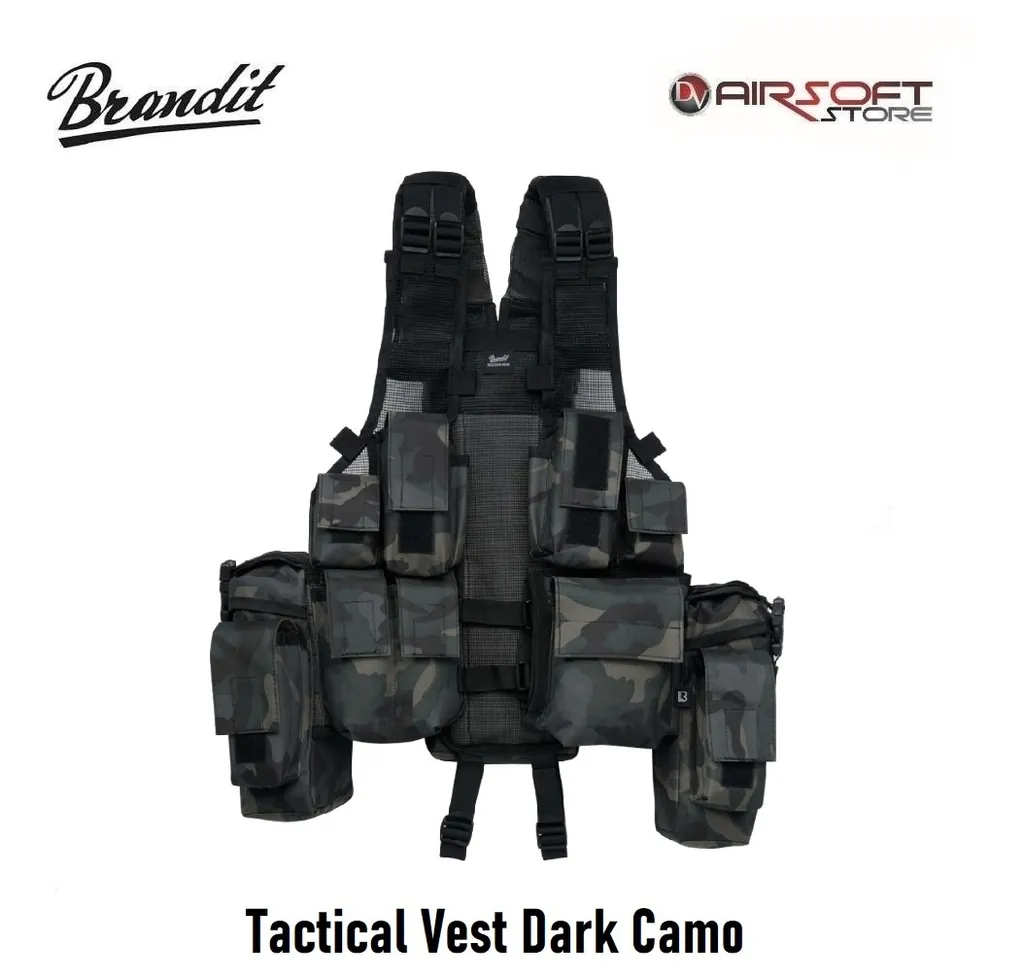 Tactical Vest Dark Camo