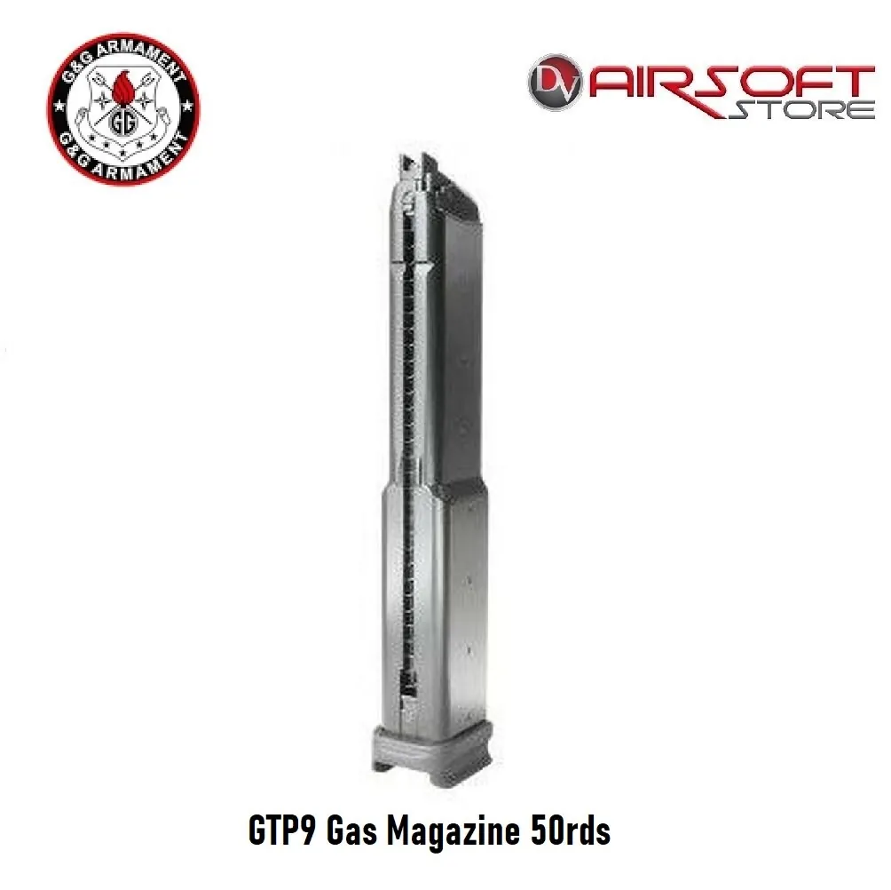 [2100000046355] GTP9 / SMC9 Gas Magazine 50rds