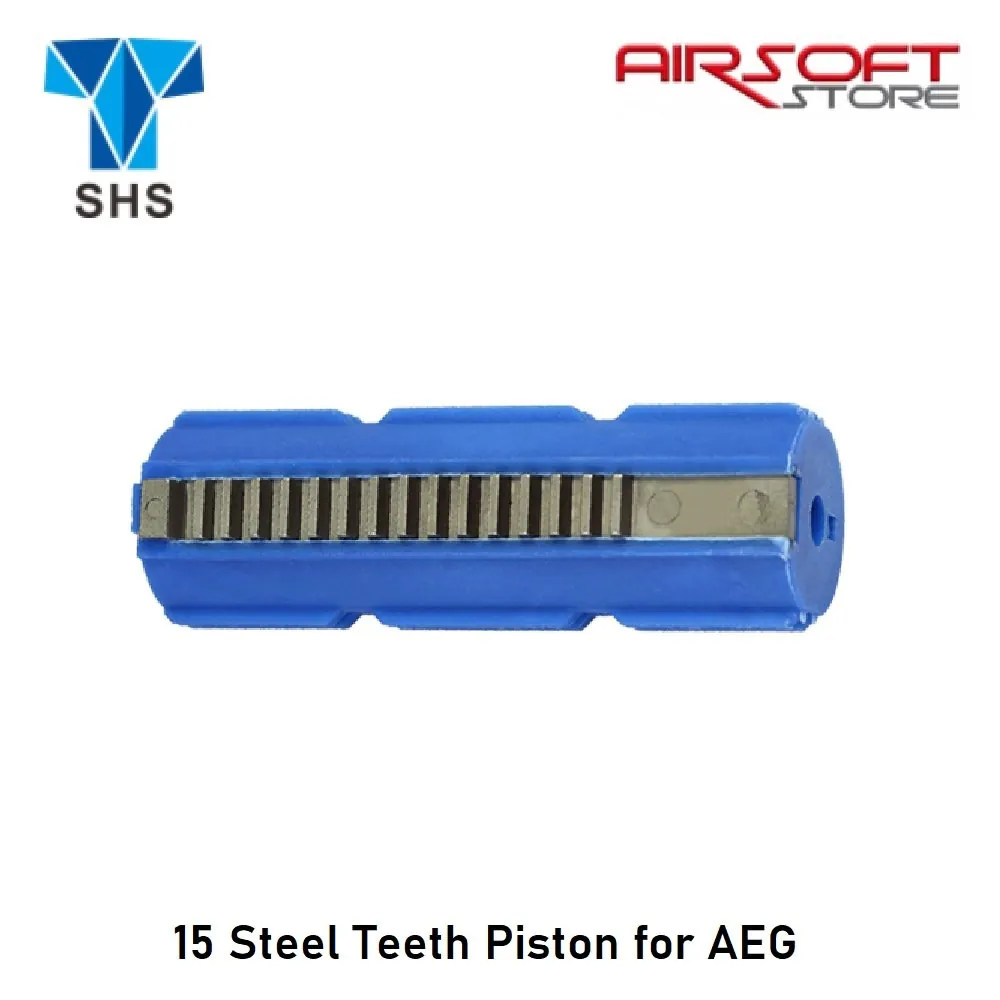 [2100000046560] 15 Steel Teeth Piston for AEG