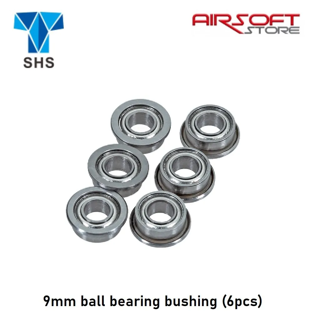 [2100000046607] 9mm ball bearing bushing (6pcs)