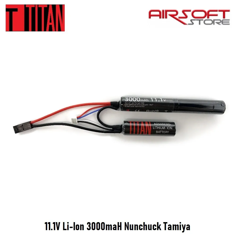 [2100000046973] 11.1V Li-Ion 3000maH Nunchuck Tamiya