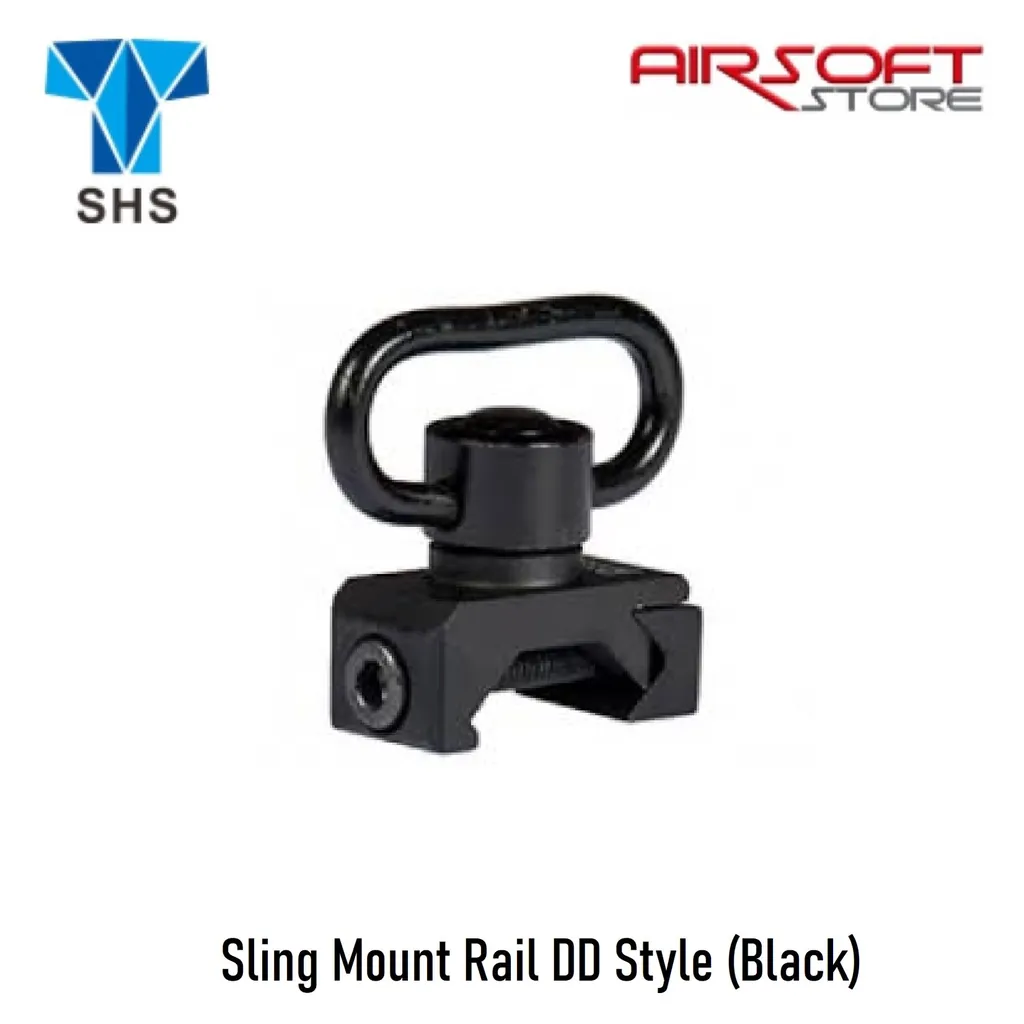 [2100000047345] Sling Mount Rail DD Style (Black)